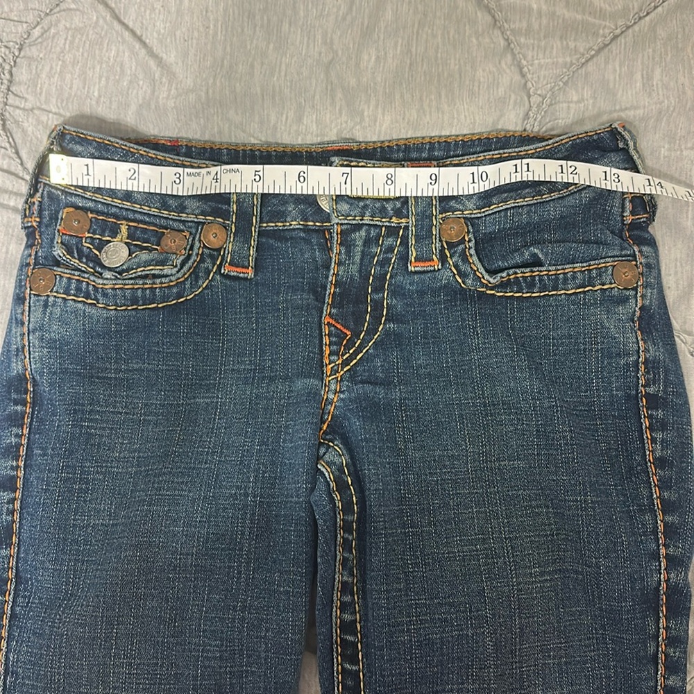True Religion Rainbow Sophie Jean Shorts - Size 26 - Picture 6 of 6